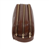 شنطة يد رجالية صغيرة بلون بني غامق مقاومة للماء من ويوو 1